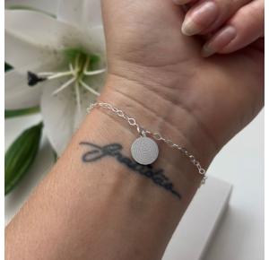 Pulseira Oração do Pai Nosso em Prata 925